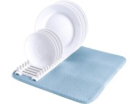 Steuber Podložka na odkvapkávanie riadu s 2 odoberateľnými odkvapkávačmi Steuber Podložka na odkvapkávanie riadu s 2 odoberateľnými odkvapkávačmi