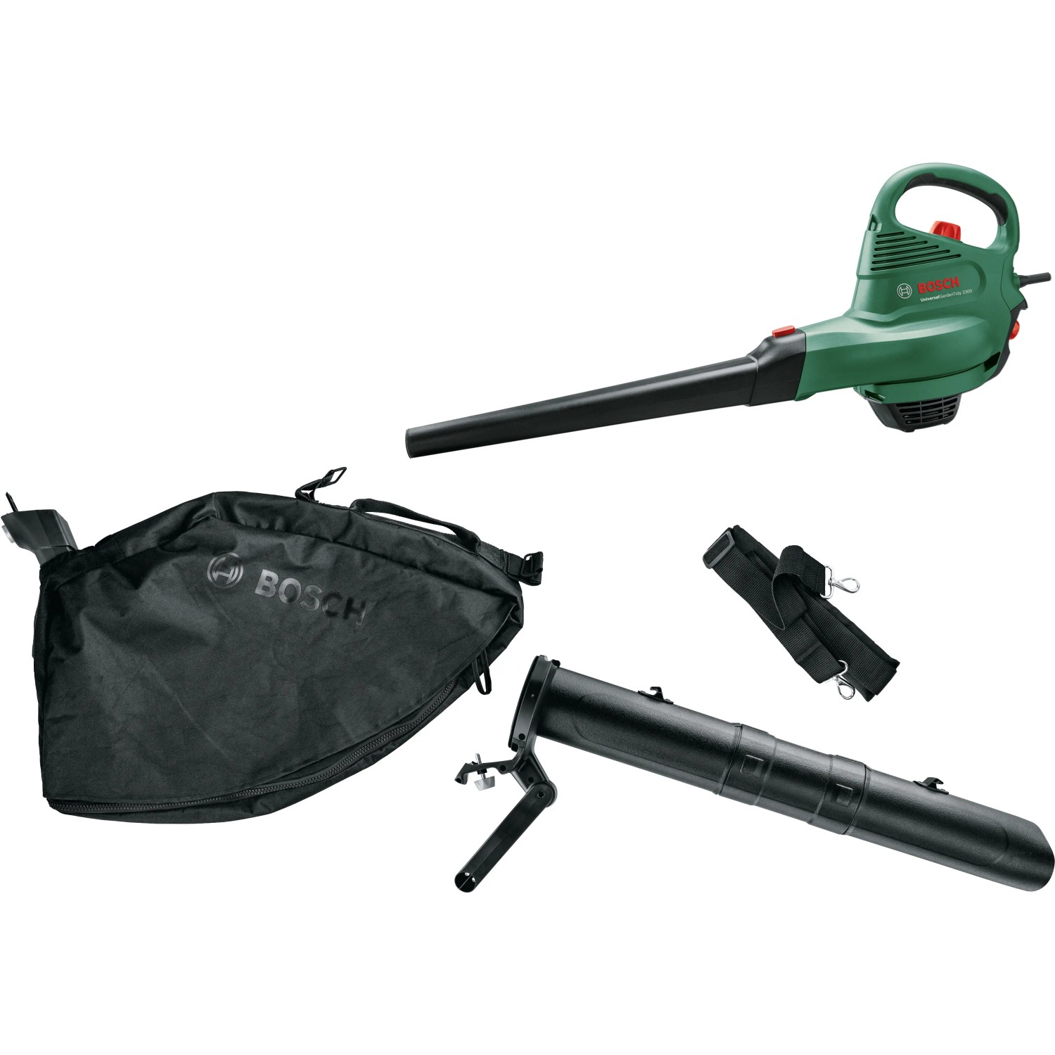 E-shop Bosch Elektrický záhradný vysávač/fukár Universal Garden Tidy 2300 3v1