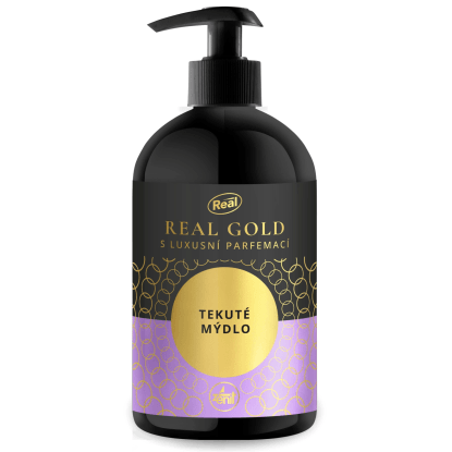 Real Tekuté mydlo Real Gold s luxusnou parfumáciou 500 g