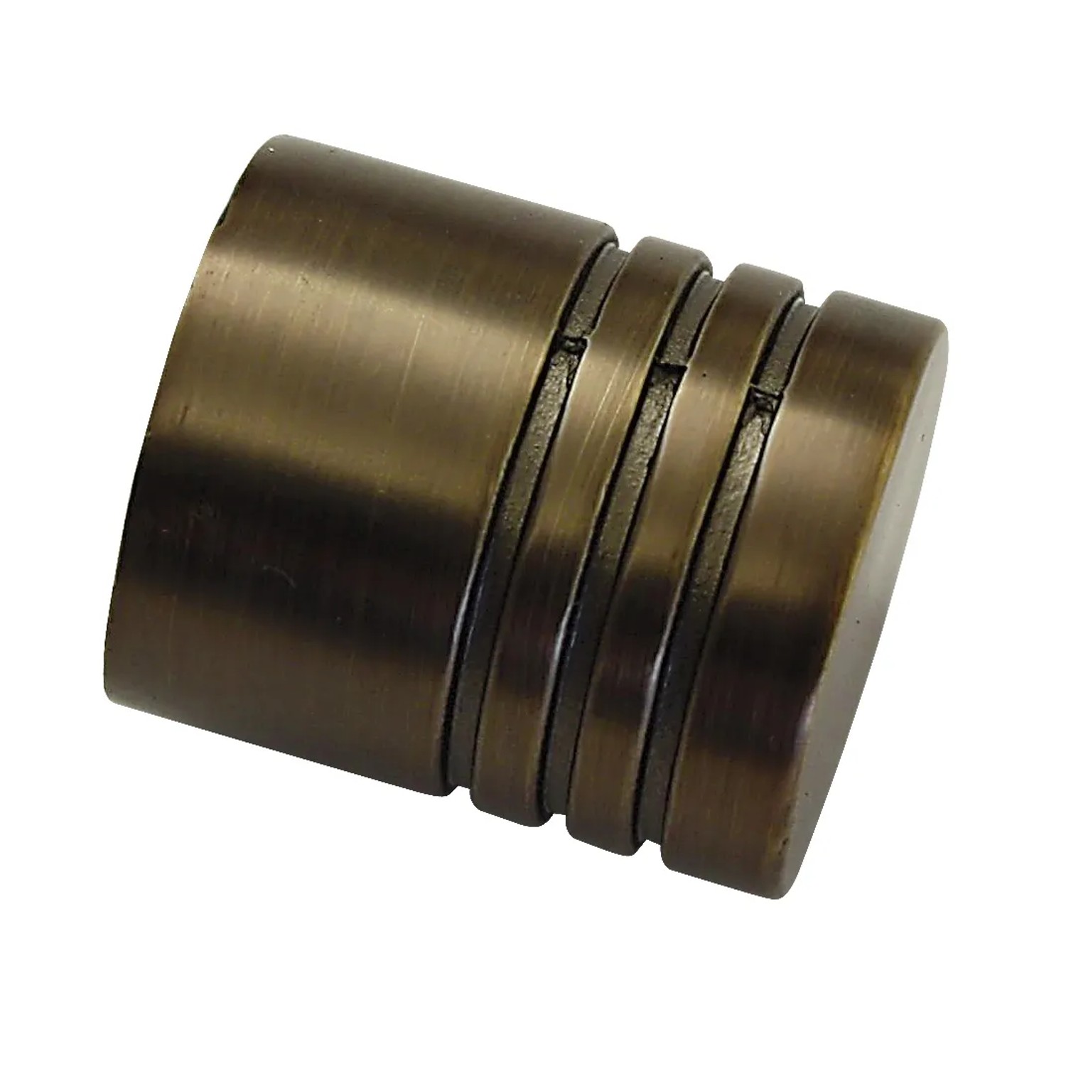 E-shop Gardinia Koncovka Chicago valec bronz, 2 ks v balení