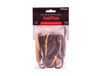 Tesniaca šnúra plochá pod sklo 2,5 m samolepiaca