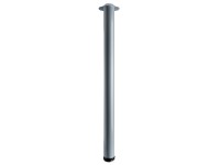 Hettich Noha stola 75 mm x 1 100 - 1 130 mm so vzhľadom hliníka