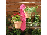 Gardenguard Závesný držiak na kvetináče ružový 10 cm x 50 cm