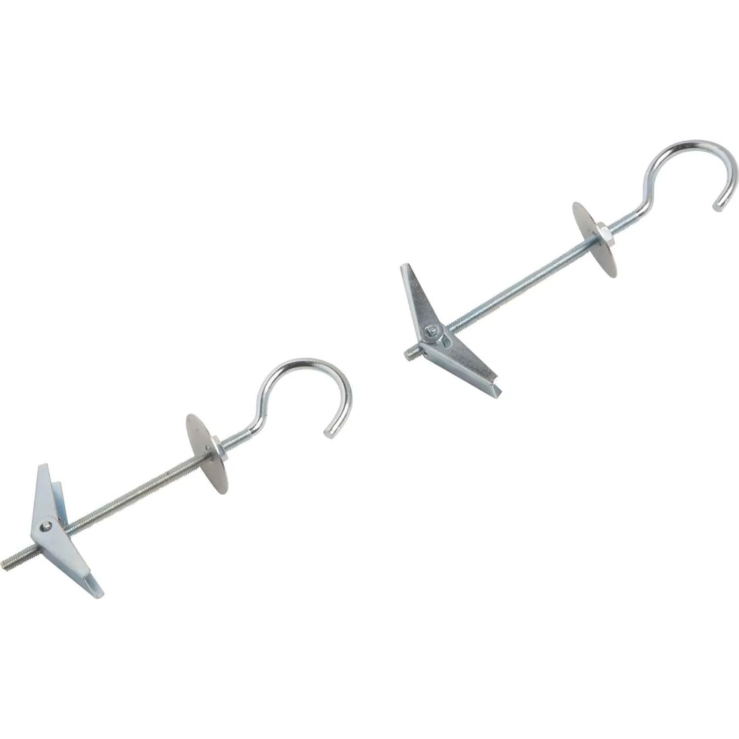 E-shop LUX-TOOLS Pružinová sklopná hmoždinka s hákom M3 x 100 mm, 2 ks
