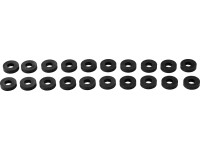 Dištančné puzdro 20 mm x 8,4 mm x 5 mm čierne, 20 ks