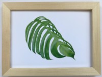 Bondecor Fotorám drevený hladký prírodný 10 x 15 cm