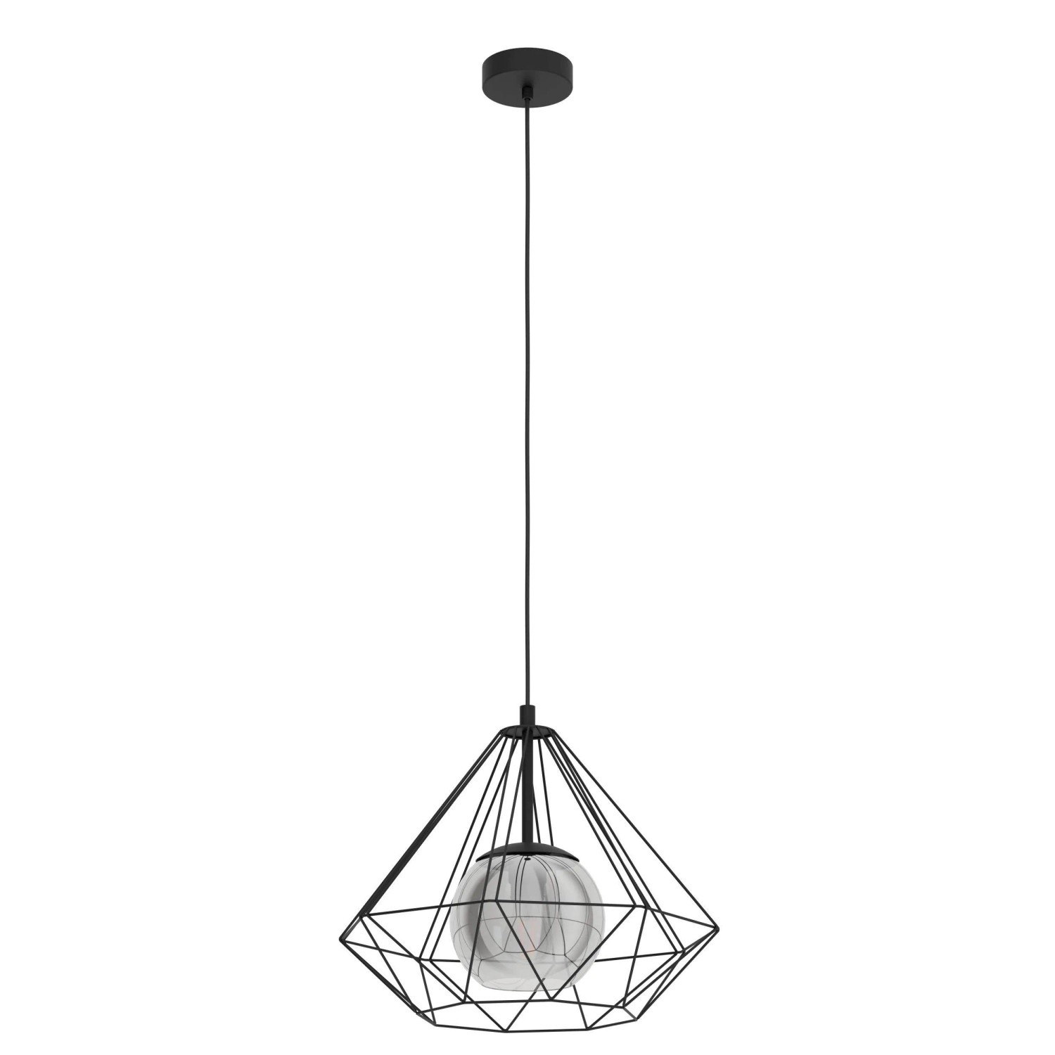 E-shop EGLO 1-bodové závesné svietidlo VERNHAM pr. 445 mm