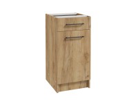 Deftrans Spodná kuchynská skrinka Mito 1D1Z, zlatý dub, 40 x 82 x 46 cm