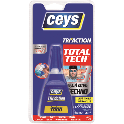Ceys Tekuté lepidlo Total Tech Tri´Action 75 g