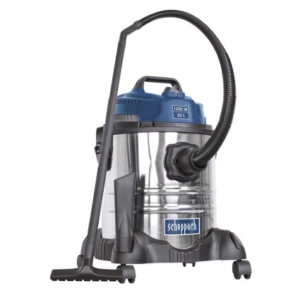 Scheppach Priemyselný vysávač ASP 20 ES na suché/mokré vysávanie 20 l