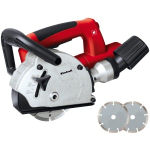 Einhell TC-MA 1300 fréza na steny s diamantovými kotúčmi pre presné rezy do muriva.