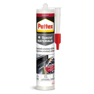 Pattex špeciálny silikón, tepelne odolný, pre rúry a sporáky.