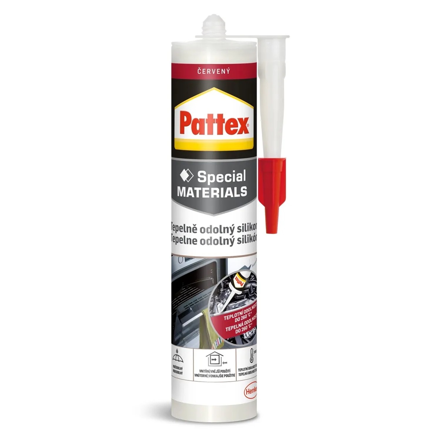 E-shop Pattex Tepelne odolný tmel 280 ml