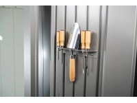 Biohort Držiak na náradie Neo, AvantGarde ECO kremeň. sivý 2 ks, 30 x 5 x 3,5 cm