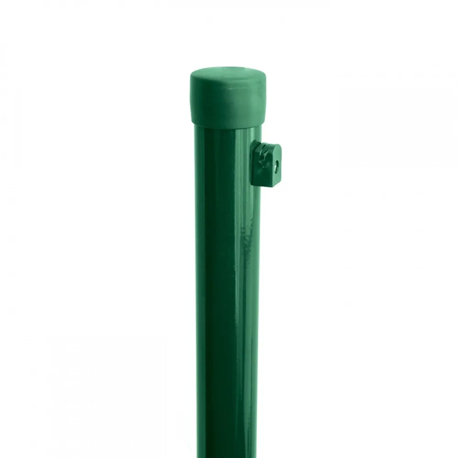 E-shop PILECKÝ Plotový stĺpik IDEAL Zn+PVC zelený, vr. príchytky, pr. 38 x 2000 mm