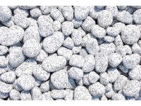 Granitový ozdobný štrk vzhľad soli a čierneho korenia 25 - 50 mm, 25 kg PE vrece Granitový ozdobný štrk vzhľad soli a čierneho korenia 25 - 50 mm, 25 kg PE vrece