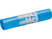 Vrece na odpad 60 l modré, 10 ks