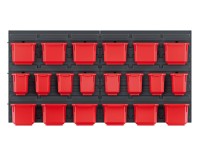 Kistenberg Tabuľa na náradie Orderline 6 KOR6-S411, 80 x 16,5 x 40 cm