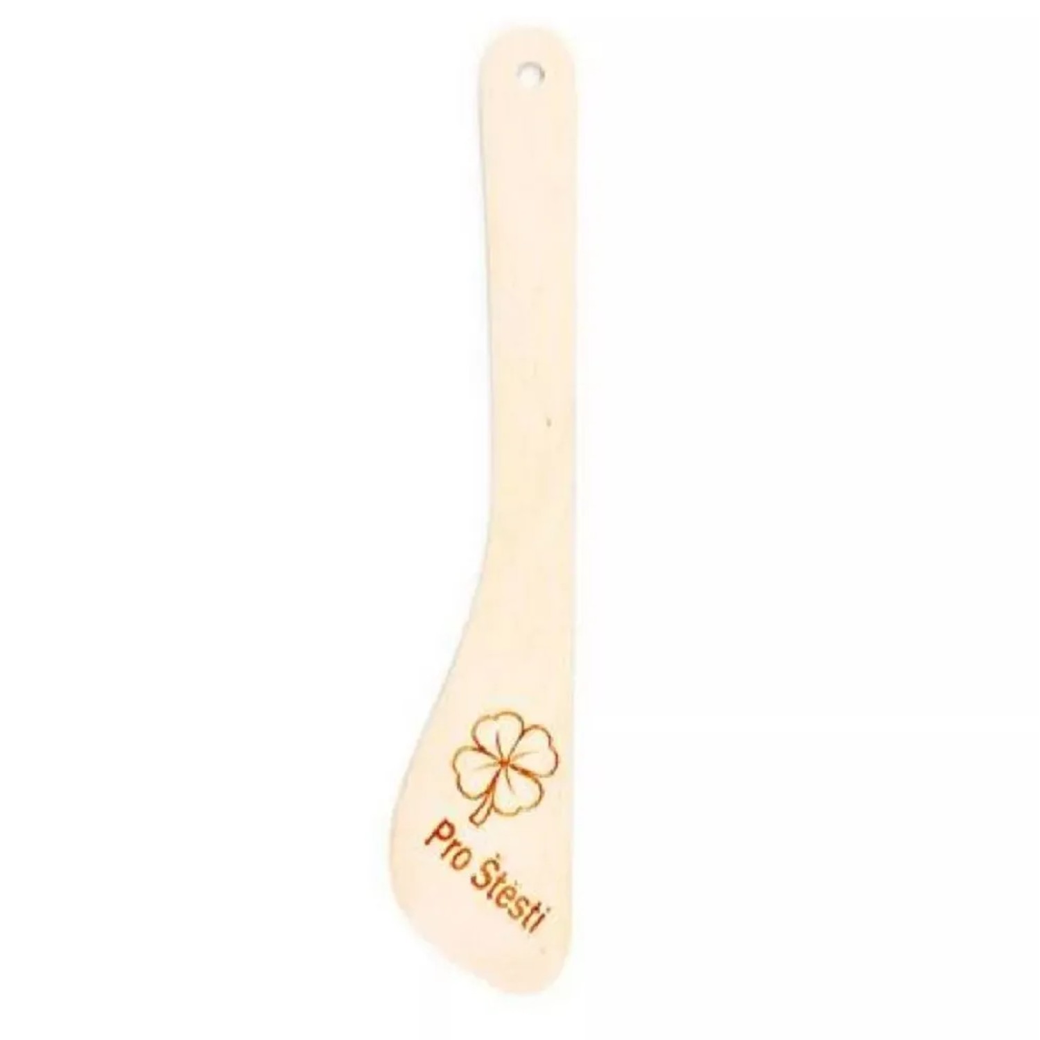 E-shop Toro Drevená vareška "pre štastie" 30 cm
