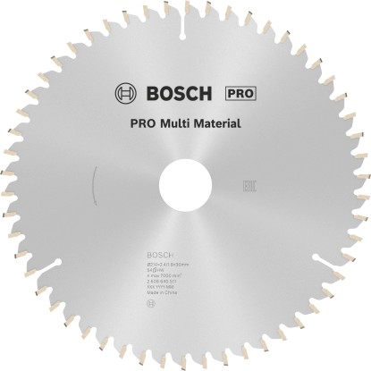 Bosch Pílový kotúč Multi Material, 210 x 30 mm 2,4/1,8 mm, 54 zubov