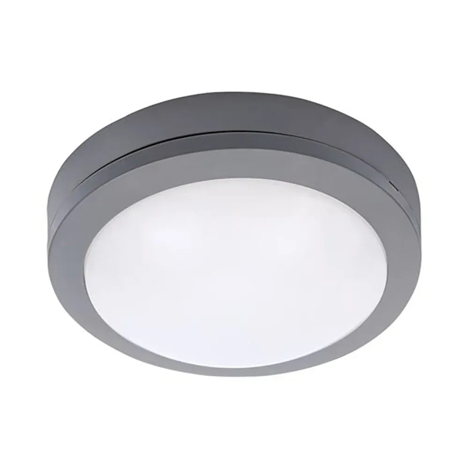E-shop SOLIGHT LED vonkajšie svietidlo Siena sivé, 13 W, pr. 17 cm