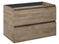 Roca Umývadlová skrinka Evelyne Basic 2Z, dub Canela, 53 x 80 x 45,6 cm