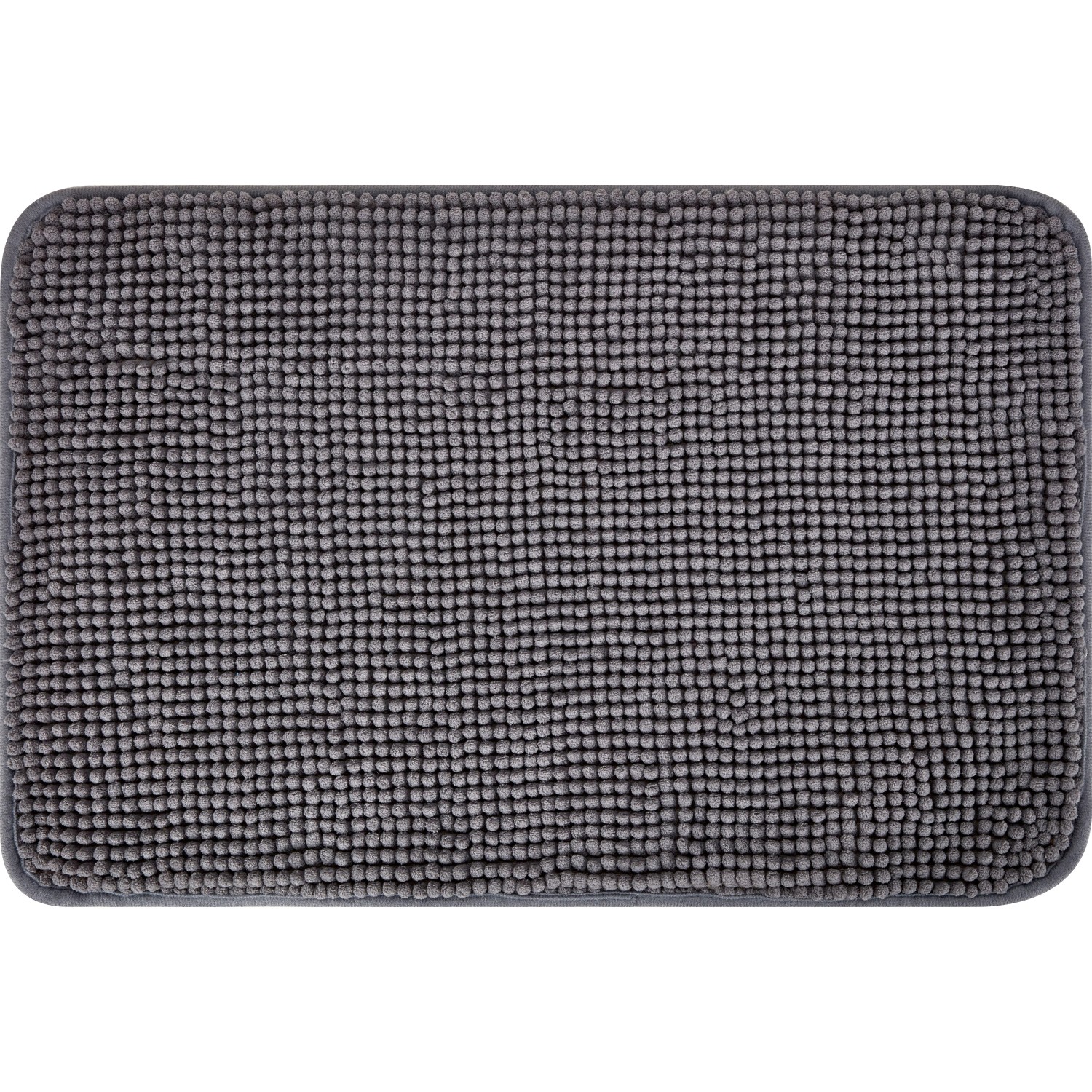 E-shop baliv Kúpeľňová predložka z polyesteru, tmavo sivá, 40 x 60 cm