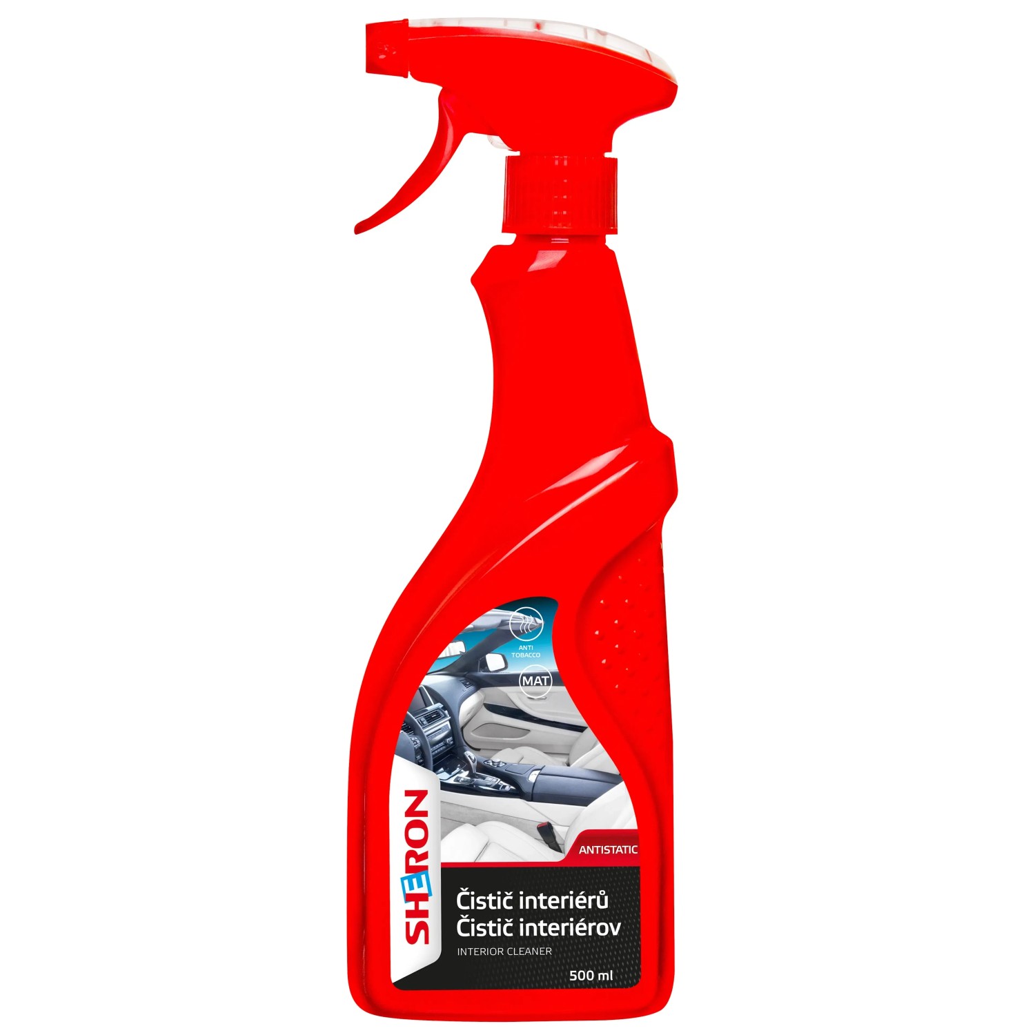 E-shop SHERON Čistič interiéru 500 ml PET rozprašovač