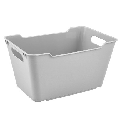 Keeeper Úložný box Lotta, severská sivá, 6 l, 29,5 x 19 x 15 cm