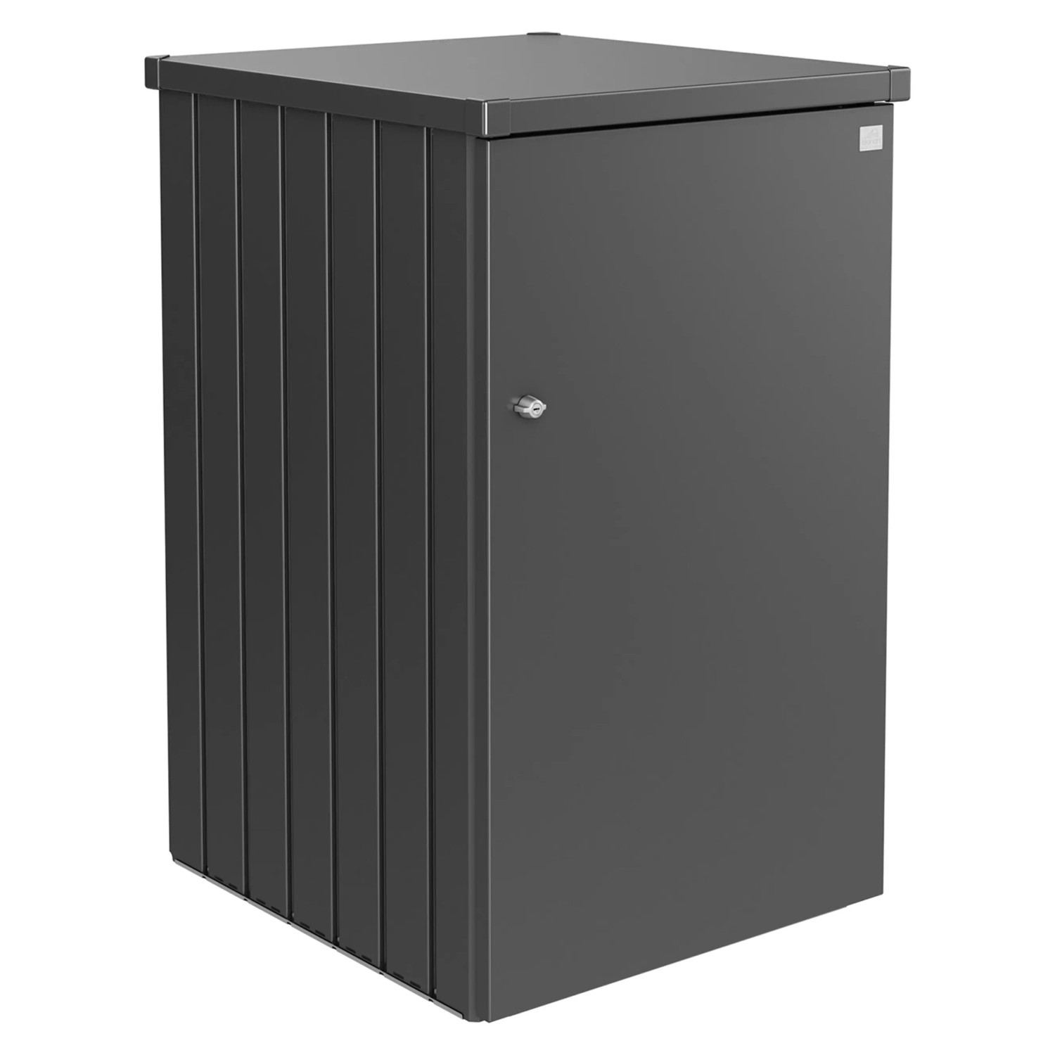E-shop Biohort Box na odpadkový kôš Alex 3 tmavo sivý 80 x 88 x 129 cm