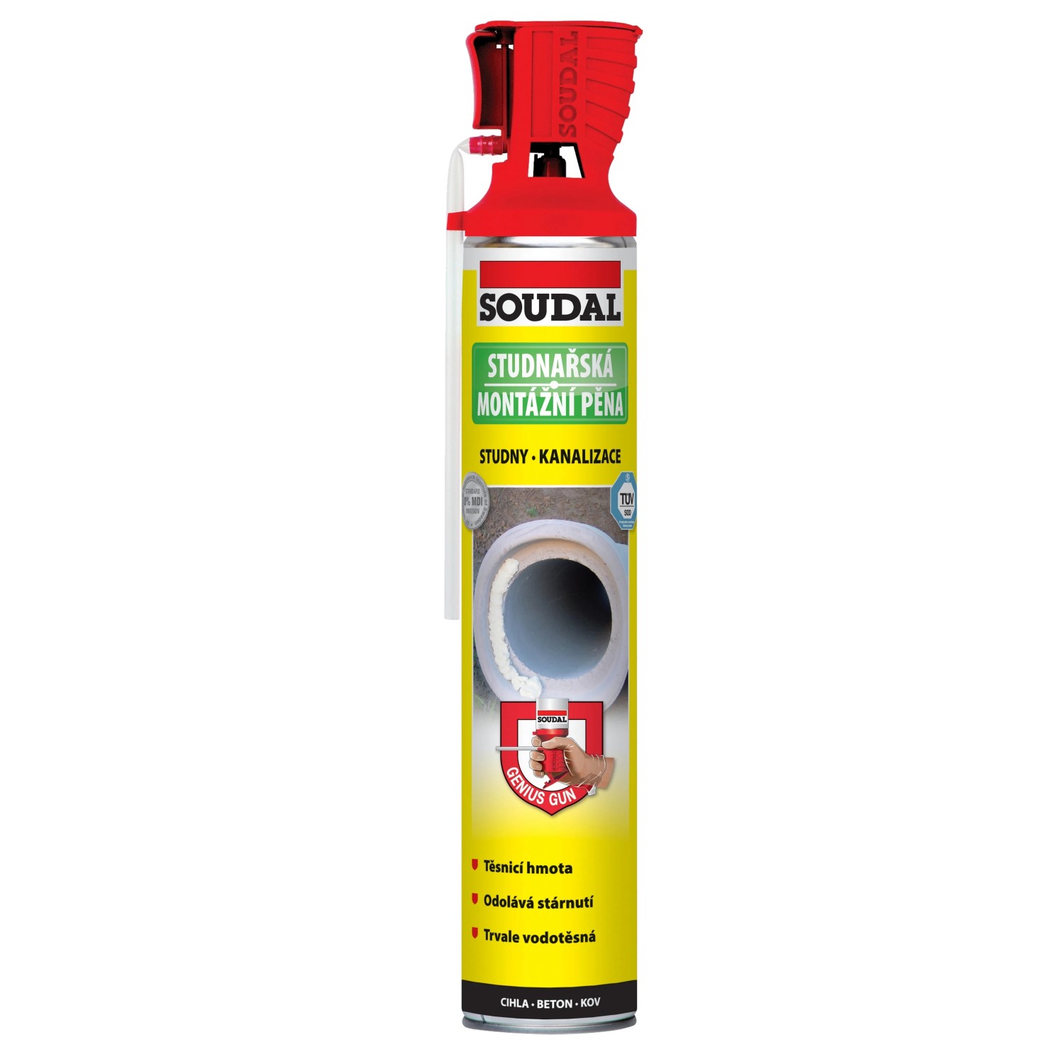 E-shop SOUDAL Studniarska montážna pena Genius gun 750 ml