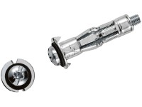 LUX Kovové hmoždinky do dutiny so skrutkou, 4 ks, 5 x 37 mm LUX Kovové hmoždinky do dutiny so skrutkou, 4 ks, 5 x 37 mm