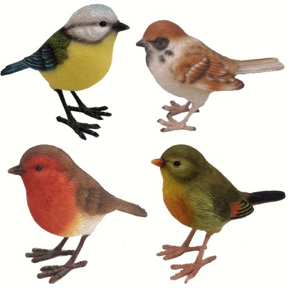Dekoratívna figúrka Vtáčik, rôzne druhy, 1 ks, 12 cm