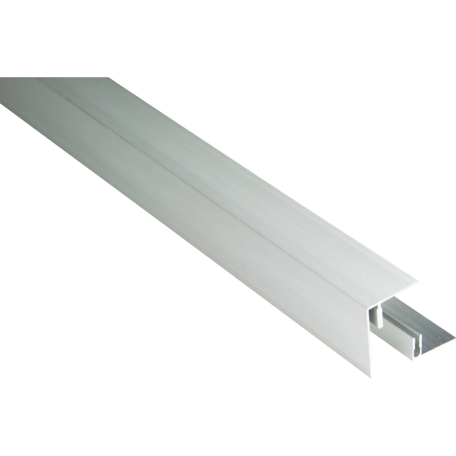 E-shop Kovalex Bočná zakončovacia lišta pre dosky WPC hliníková 2500 x 64 x 48 mm