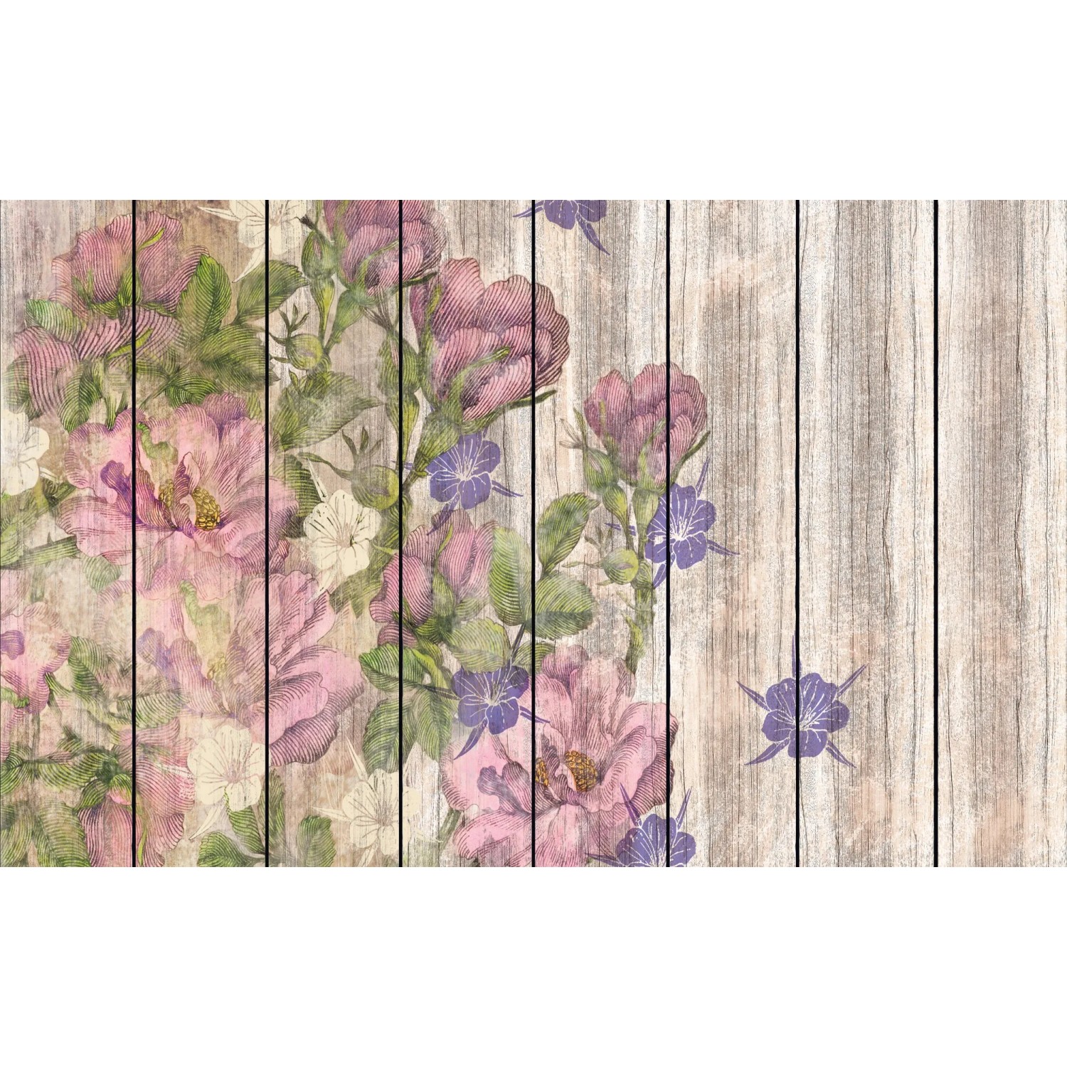 E-shop Komar Vliesová fototapeta Vintage Rose 400 x 250 cm