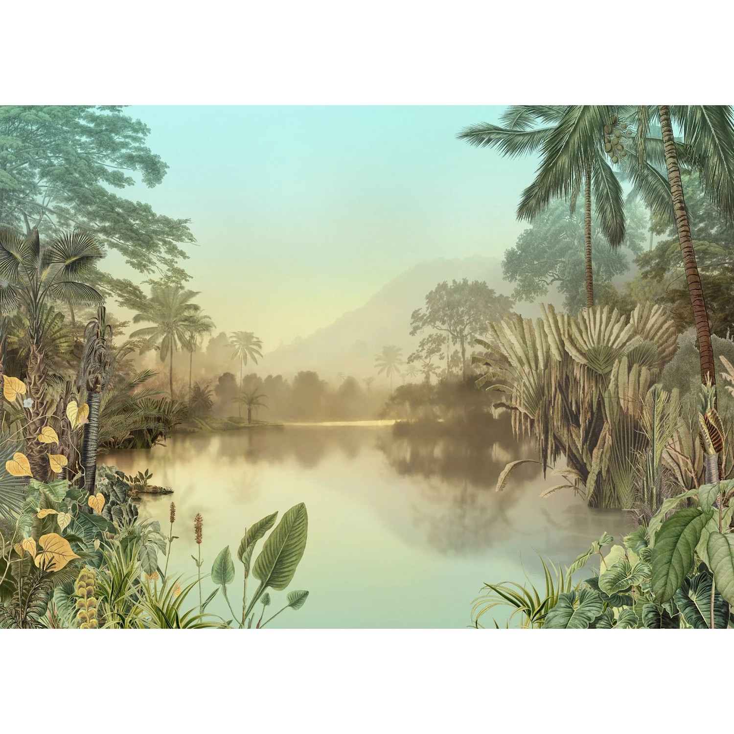 E-shop Komar Vliesová fototapeta Lac Tropical 350 x 250 cm