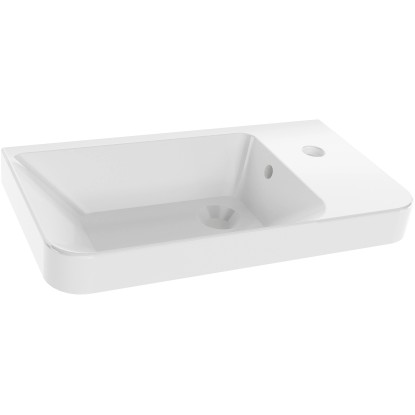 Fackelmann Keramické umývadlo MILANO 555 x 155 x 300 mm, Ľ