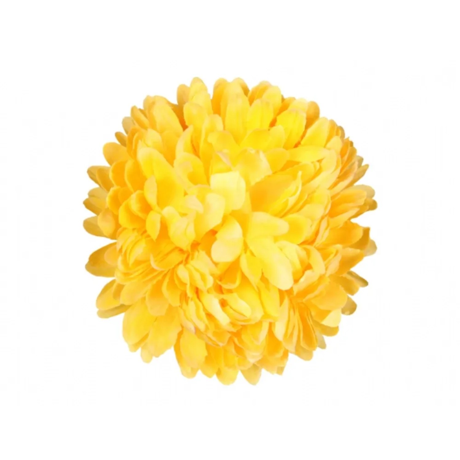 E-shop NOHEL GARDEN Umelá rastlina kvet chryzantémy žltý pr. 13 cm