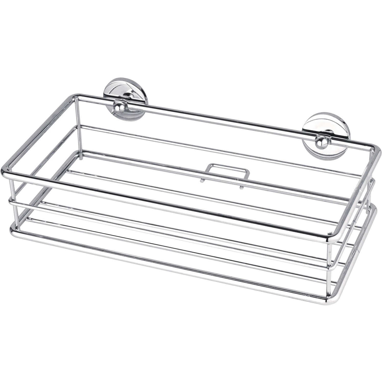 E-shop tesa Košík do sprchy Baath stredný, chróm, 73 x 250 x 125 mm