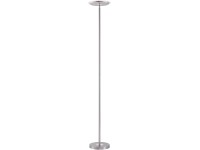 SellTec Stojaca LED lampa osvetľujúca strop Hans, 3000K, oceľová, pr.28 x 190cm