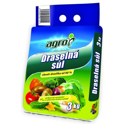 AGRO Draselná soľ 3 kg