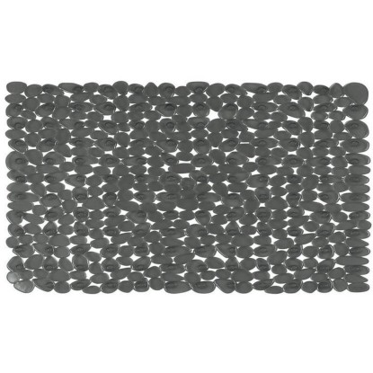 Podložka do vane Spirella Riverstone 75 cm x 36 cm antracitová