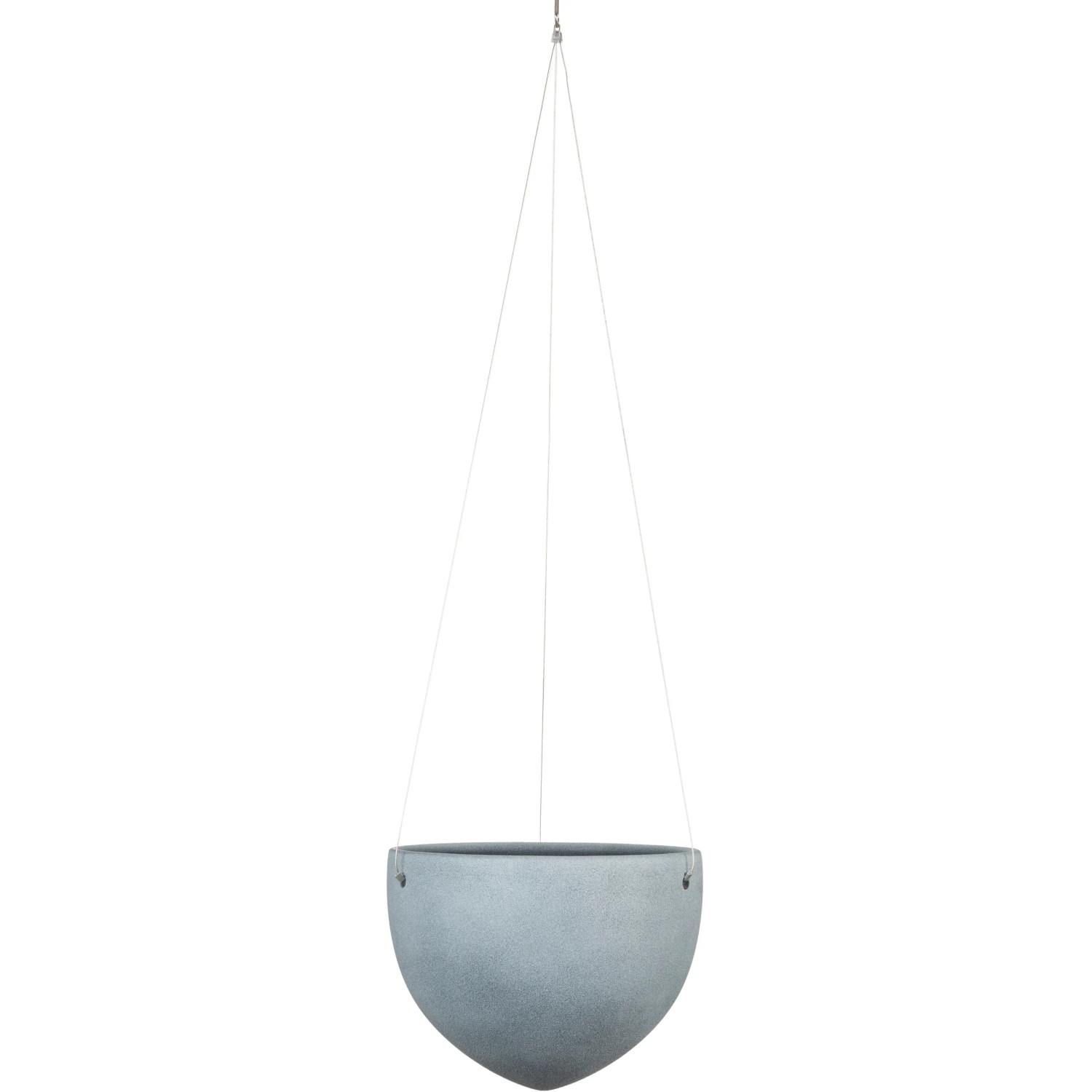 E-shop Scheurich Závesný kvetináč 845 pr. 18 cm tmavý kameň