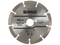 DeWALT Rezný kotúč segmentový 125 x 22,2 mm