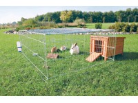 Trixie Ohrada na voľný výbeh so zakrytím pozinkovaná 144 cm x 58 cm x 116 cm