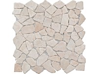 Euro Stone Kamenná mozaika Poly Biancone 30,5 x 30,5 cm Euro Stone Kamenná mozaika Poly Biancone 30,5 x 30,5 cm