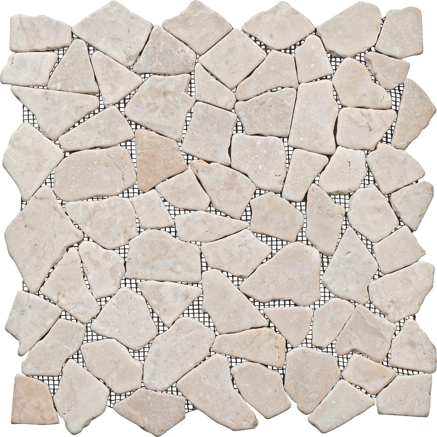 E-shop Euro Stone Kamenná mozaika Poly Biancone 30,5 x 30,5 cm