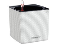 Lechuza Samozavlažovací kvetináč CUBE Color 14 biela, 14 x 14 x 13,5 cm