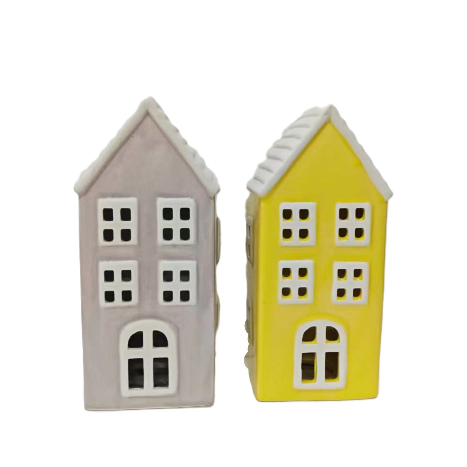 E-shop Boltze Stojacia dekorácia domček rôzne druhy 17 x 6,3 x 7,7 cm, 1 ks