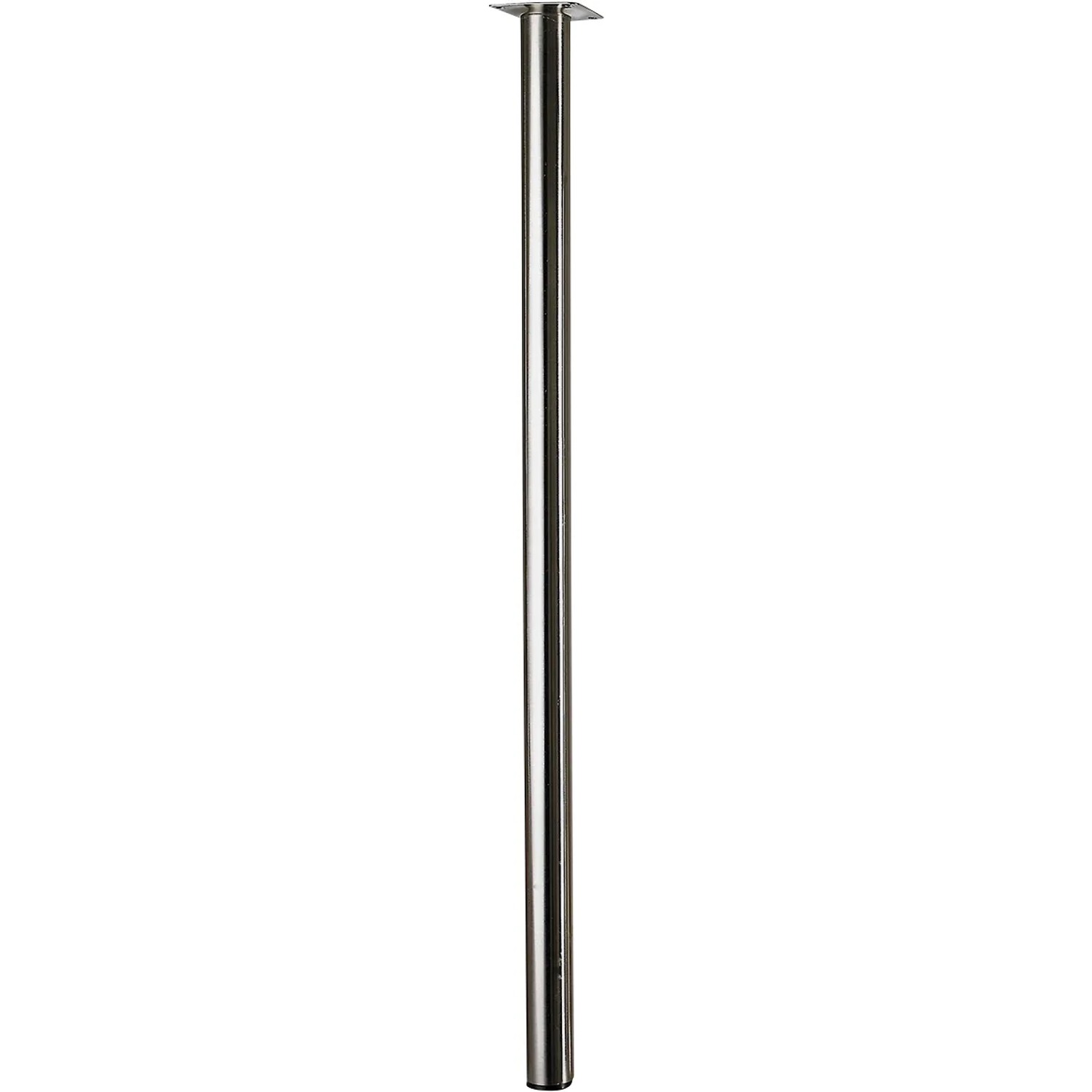 E-shop Hettich Nábytková noha guľatá, nerez, pr. 30 mm x 700 mm